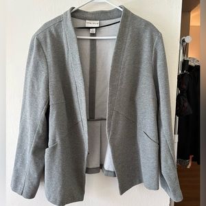 Ava and Viv Grey Blazer Plus Size 2X